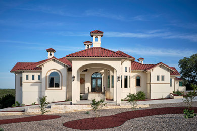 Mediterranean exterior home idea in Other