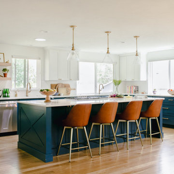 Split Level Open Kitchen