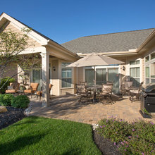 patio and covered porch