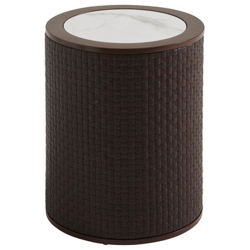 Abaco Outdoor Round Accent Table by Tommy Bahama