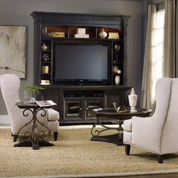 Hooker Furniture Home Entertainment Treviso Two Piece Entertainment Group