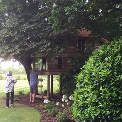 Kids playhouse...a beautiful present from grandparents - Garden Playhouses