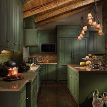 Blue & Copper Kitchens