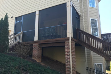 This is an example of a porch design in Charlotte.