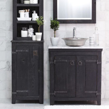 Native Trails Driftwood Americana Cabinet