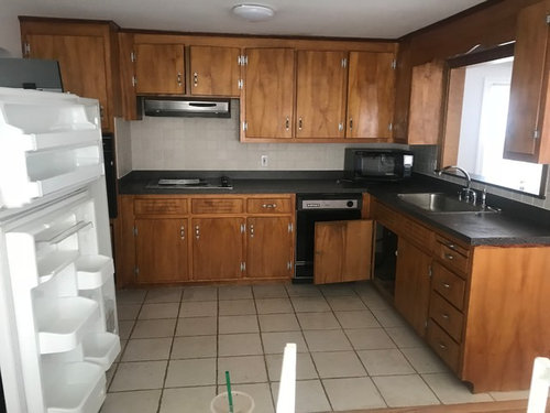 Old Kitchen No Space For Fridge Need Ideas