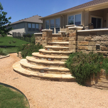 Sandstone and Oklahoma flagstone