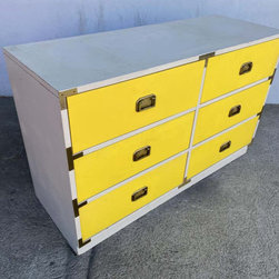 Campaign Furniture - yellow - Dressers