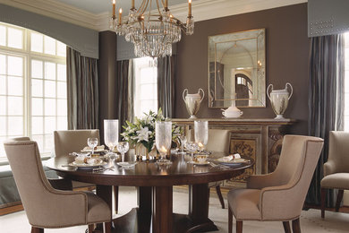 Dining room - traditional dining room idea in DC Metro