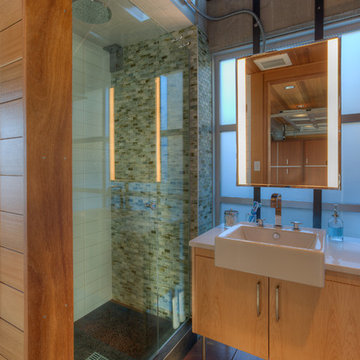 Tsunami House, Resilient Design, Camano Island WA