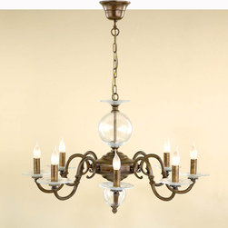 Lustrarte Lighting 362 Etrusca Eight Arm Chandelier - Chandeliers