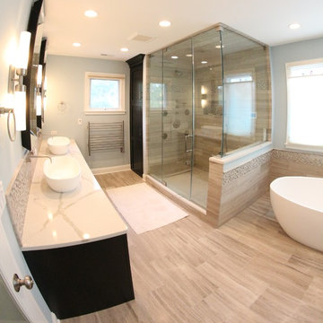 Wilmette Contemporary Master Suite