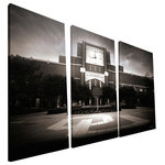 Paulson Designs - The University of Oklahoma Memorial Stadium Canvas Print, 36"x48" - Paulson Designs' company motto and way of life, 'Keep Tradition', stems from their commitment to honor those who 'keep' college 'traditions' sacred. As such, Paulson Designs has actively sought out and supports those student and alumni organizations who's goal is, likewise, to enhance/maintain the college spirit and tradition. In doing so, we delight in our efforts to established endowment funds, partnerships, and engaged in many different profit shares with these groups to forever keep college traditions sacred.