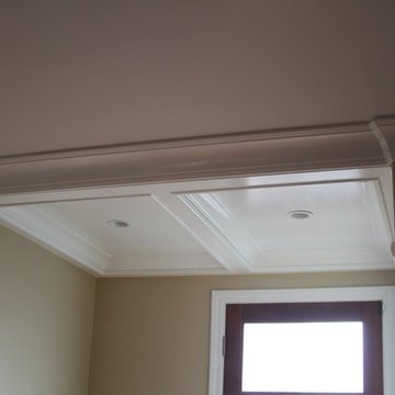 Beams and crown/ Coffered Ceilings