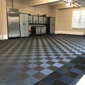 RaceDeck® Garage Flooring in the FreeFlow XL® style - DIY garage tiles