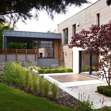 concrete + wood decks