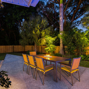 Outdoor Dining Terrace — Bird Key Sarasota