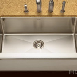 Houzer Epicure Series 32" x 20" Farmhouse Gourmet Single EPG-3300 - Kitchen Sinks