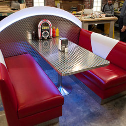 Retro Diner Booth - Dining Sets