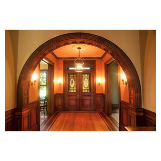 Victorian Remodel - Victorian - Hall - Portland Maine - by Spang ...