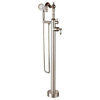 Ornellaia Free-Standing Floor-Mounted Bathtub Filler Faucet With Hand Shower