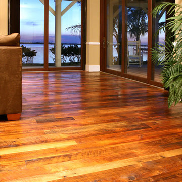Reclaimed Tobacco Pine Hardwood Flooring