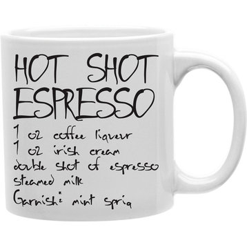 Hot Shot Espresso Recipe Mug