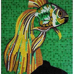 Glass tile mosaic for pool - Mosaic Tile