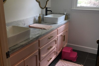 Elegant bathroom photo in Other