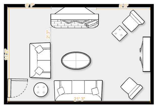 Living Room Layout: Sectional Or No Sectional?