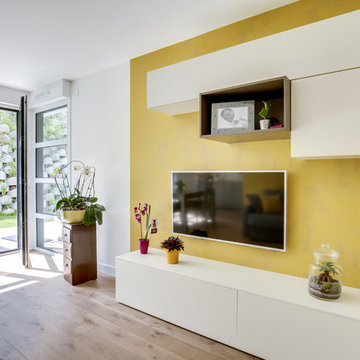 Appartement avec optimisation de l'espace et décoration