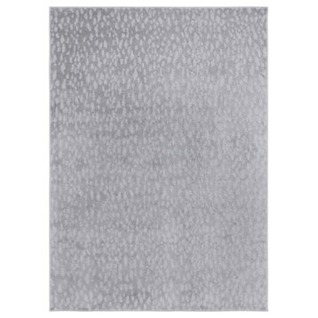 Safavieh Pattern And Solid Pns408F Animal Prints /Images Rug, Gray, 5'3"x7'6"