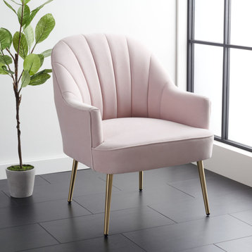 Areli Accent Chair - Light Pink