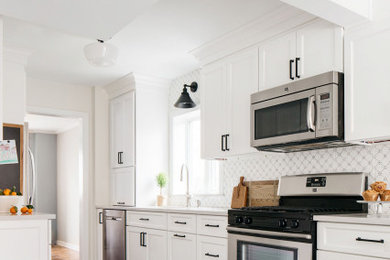 Kitchen - traditional kitchen idea in Chicago