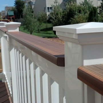 Fiberon IPE_White Vinyl Rail System