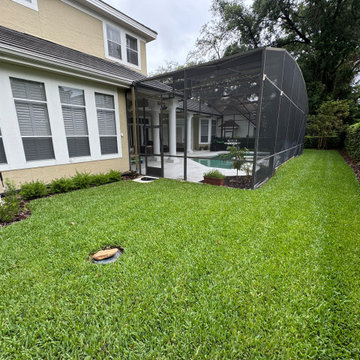 Property Makeover to Increase Lawn Space - A Maitland Florida Project