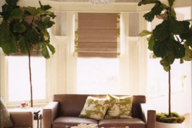 Inspiration for a timeless living room remodel in Other