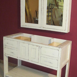 Antique White Bathroom Vanity - Products