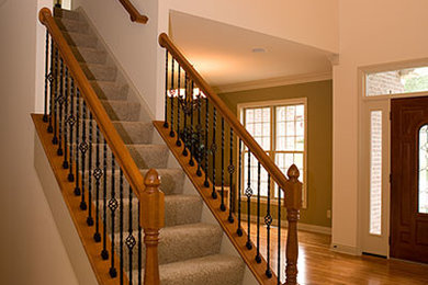 Example of a staircase design in San Diego