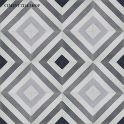 In Stock Cement Tile - 床＆壁タイル