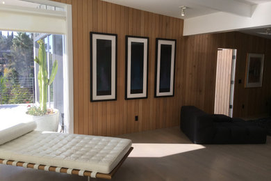 Living room - contemporary living room idea in Los Angeles