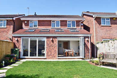 Single storey rear extension and garage conversion in Bristol