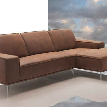 Dima Elite Modern Africa Leather Sectional Sofa - $6024.38