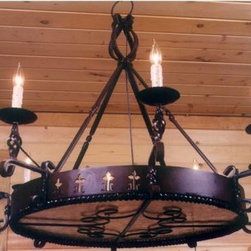 Spanish Colonial Chandelier - Chandeliers