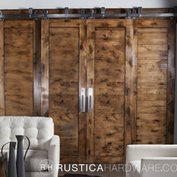 Rustica Hardware - Bypass Barn Door Hardware - Barn Door Hardware