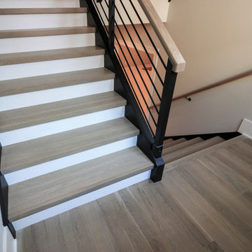 Project #52 | Minimalist Open Riser Stairway