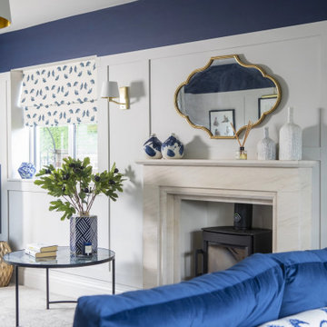Blue and White Lounge in East Yorkshire