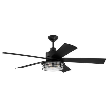 Craftmade Lighting GAR56FB5 Garrick - 56" Ceiling Fan with Light Kit