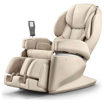 JP1100 - Luxury 4D Massage Chair | Zero Gravity Recline | Air Compression, Beige