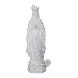 ResinStone - Fatima with Crown Statue - Decorative Objects And Figurines